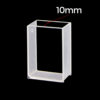 QF26, 30 mm Makrofenster Polierte Spektrometer-Küvette, 10 mm Lichtweg, Quarz 10,5 ml