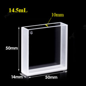 OP38-2-clear-wall-macro-window-cuvette, 10mm, 14.5mL