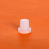 QA28, 10mm x 10mm Inner Round Cuvette Silicone Stopper, φ12x12mm Outer Size, Molded
