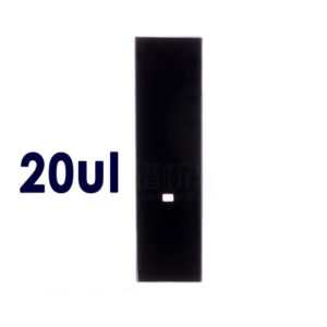 QM69, 형광계용 20ul 마이크로 석영 큐벳, Black Wall02