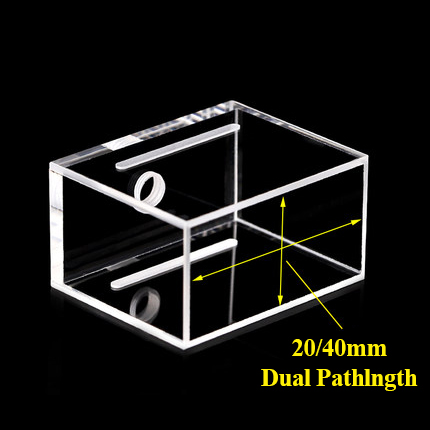 QF35 24ml Large Cuvette with Screw Thread Hole
