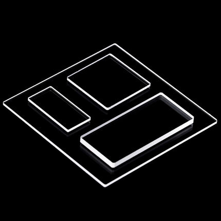 QPL34 Plaque de quartz UV carrée et rectangulaire02