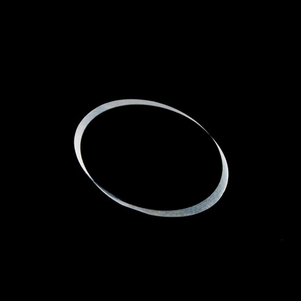 Plaque d'ellipse en quartz UV QPL51 40×30×2mm04
