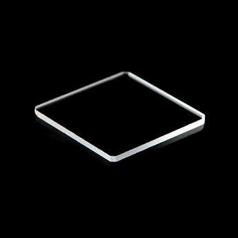 QPL60 Plaque carrée en quartz UV 25×25×1mm 01